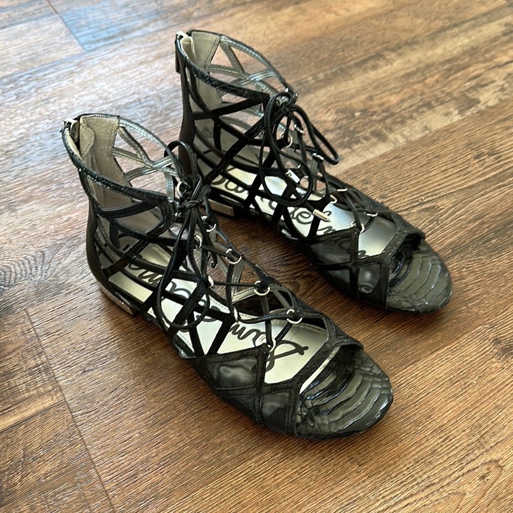 Sam Edelman Denver Caged Sandals - Size 6.5M